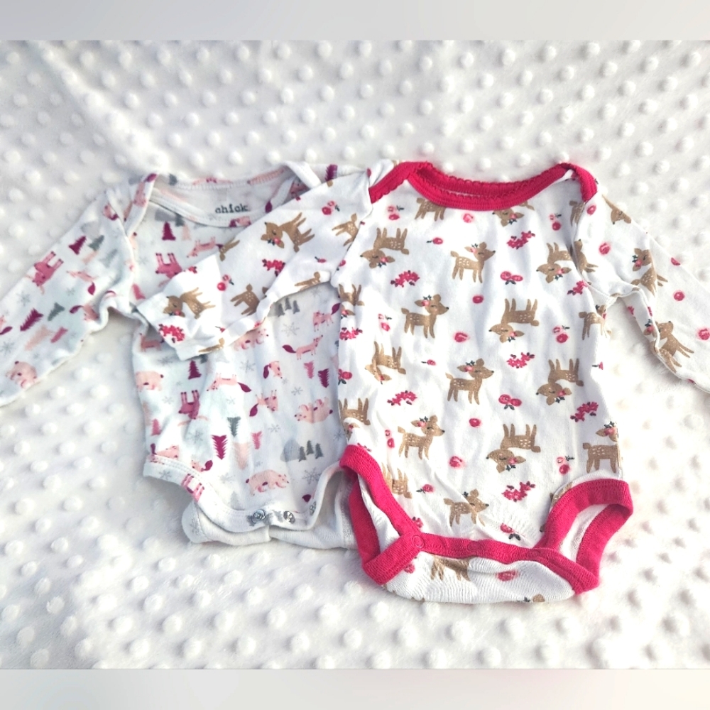 3 pc. Long sleeved onsie bundle